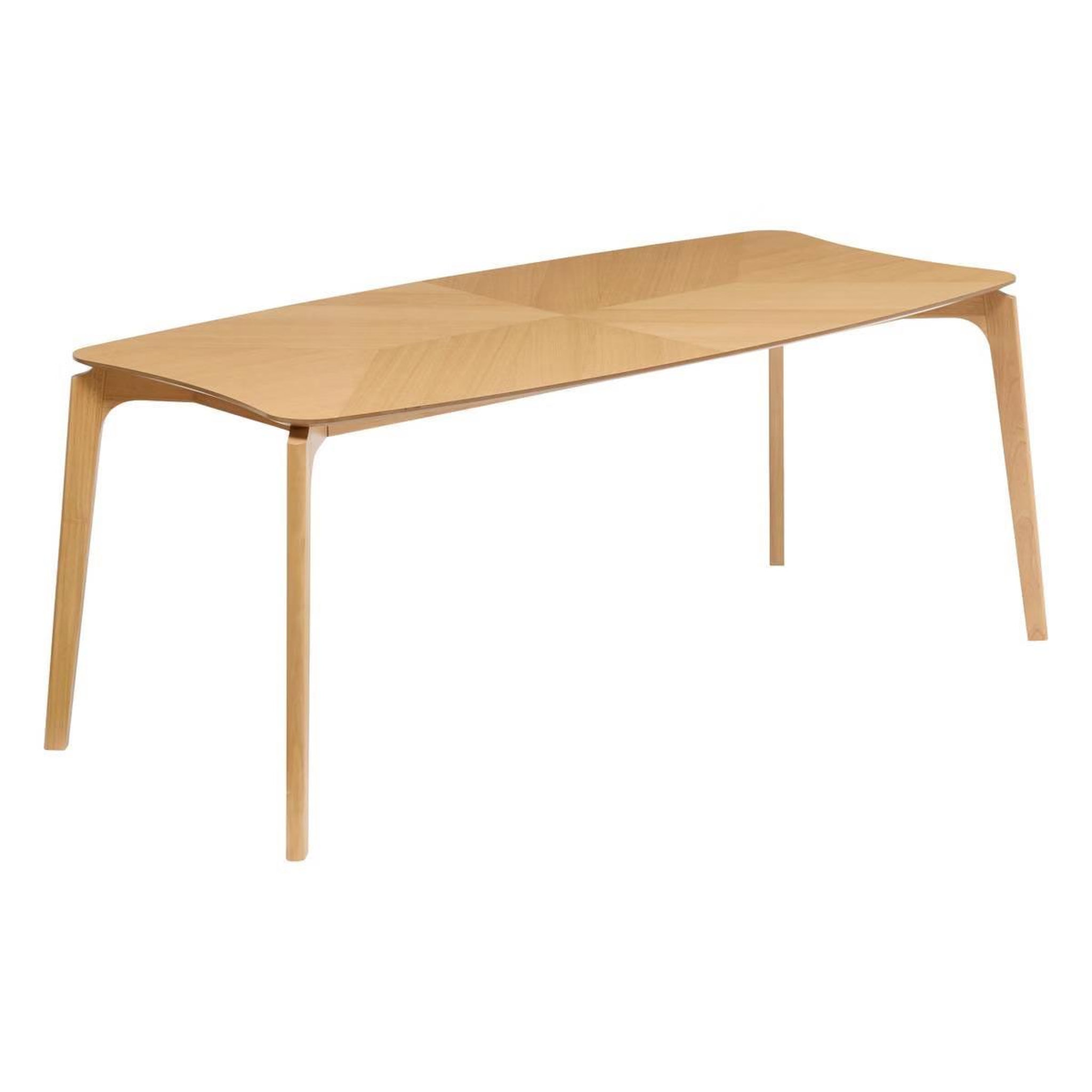 ATMOSPHERA Table à manger en bois  ilona  90x180cm sable
