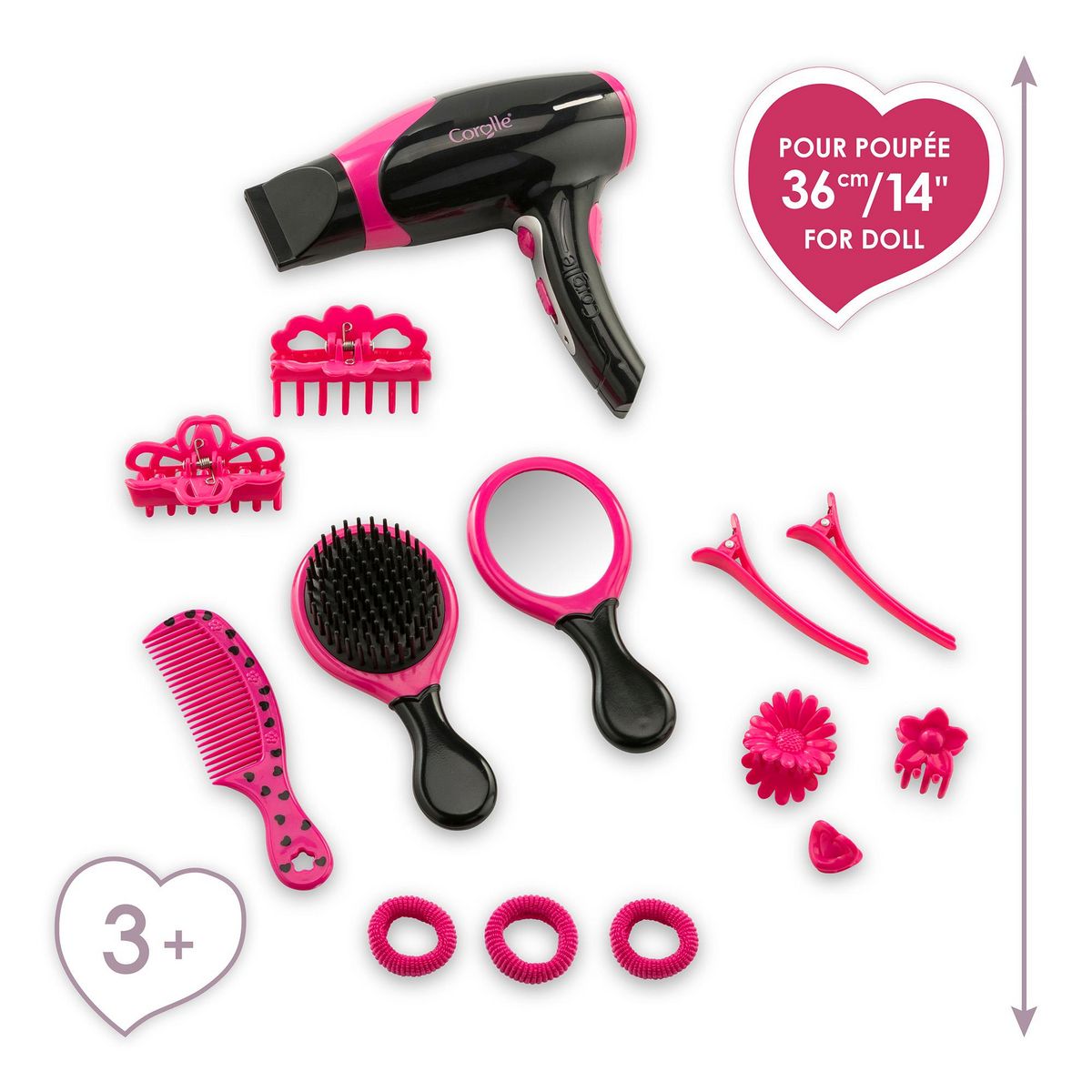 Corolle Coffret Coiffure pour poupée ma Corolle