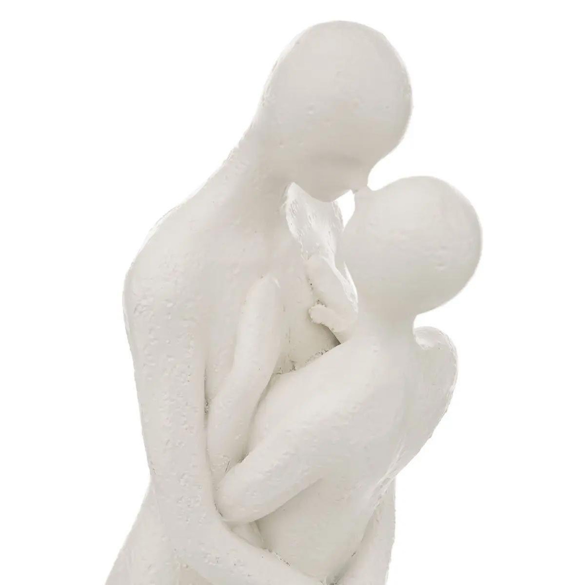 Voir la diapositive 2 : ATMOSPHERA Statuette déco couple  rivi  33cm blanc