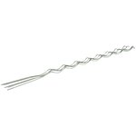 WERKAPRO Lot 5 tuteurs spirales  1,8m  WERKA PRO en acier