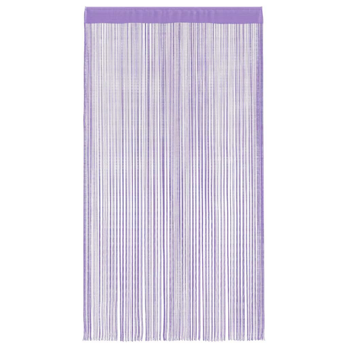 VIDAXL Rideau en fils 2 pcs 140 x 250 cm violet