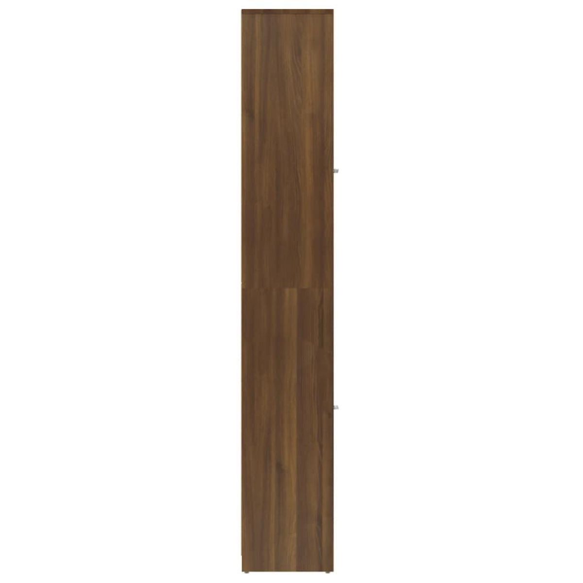 VIDAXL Armoire de bain Chene marron 30x30x183,5 cm Bois d'ingenierie