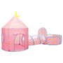 Voir la diapositive 3 : VIDAXL Tente de jeu pour enfants Rose 301x120x128 cm