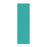 VIDAXL Store plisse vert petrole 60x200 cm largeur du tissu 59,4 cm