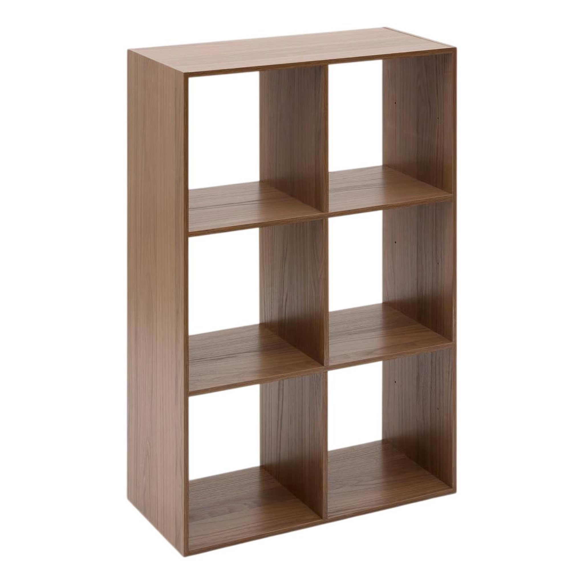 Paris Prix Étagère 6 Cases  Mix n'Modul  100cm Noyer