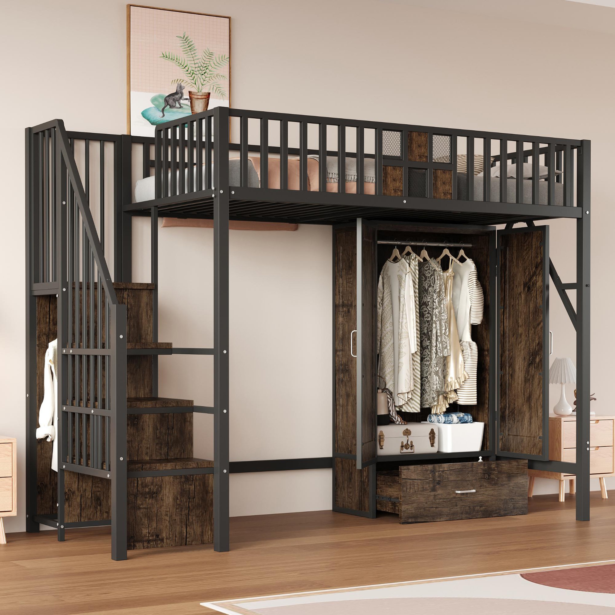 Voir la diapositive 5 : MERAX Lit mezzanine