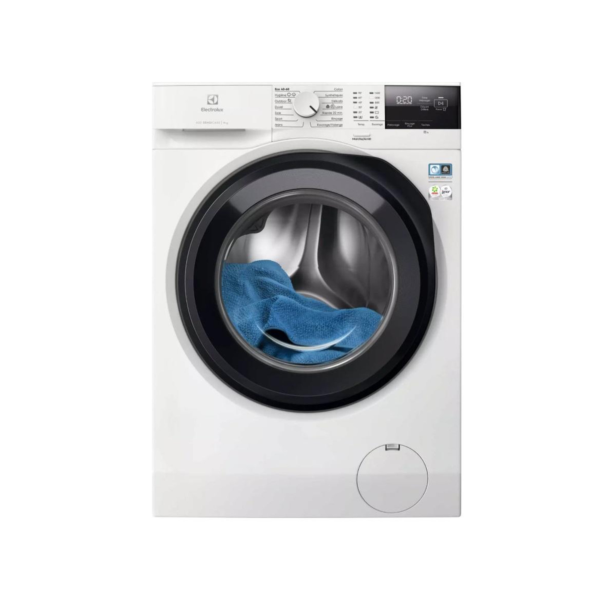 ELECTROLUX Lave-linge frontal 9kg 1400 tours/min - ew6fi4943fa