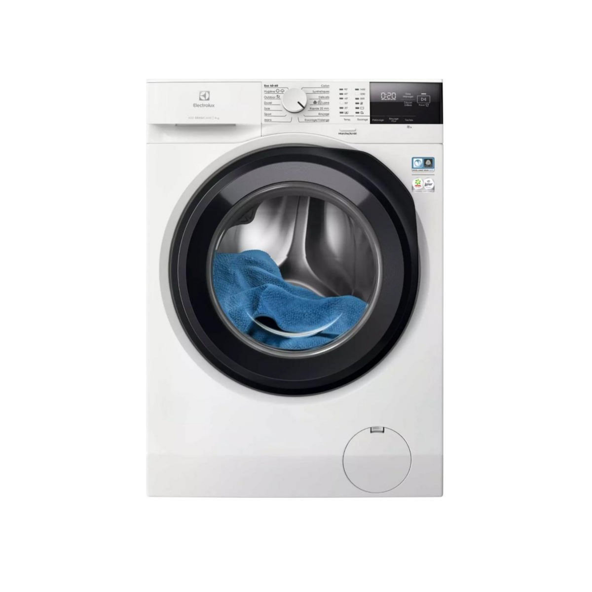 ELECTROLUX Lave-linge frontal 9kg 1400 tours/min - EW6FI4943FA