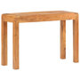 Voir la diapositive 1 : VIDAXL Table console 110x40x76cm Bois d'acacia massif et finition miel