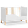 Voir la diapositive 5 : KINDERKRAFT Lit bébé avec sommier réglable et design moderne