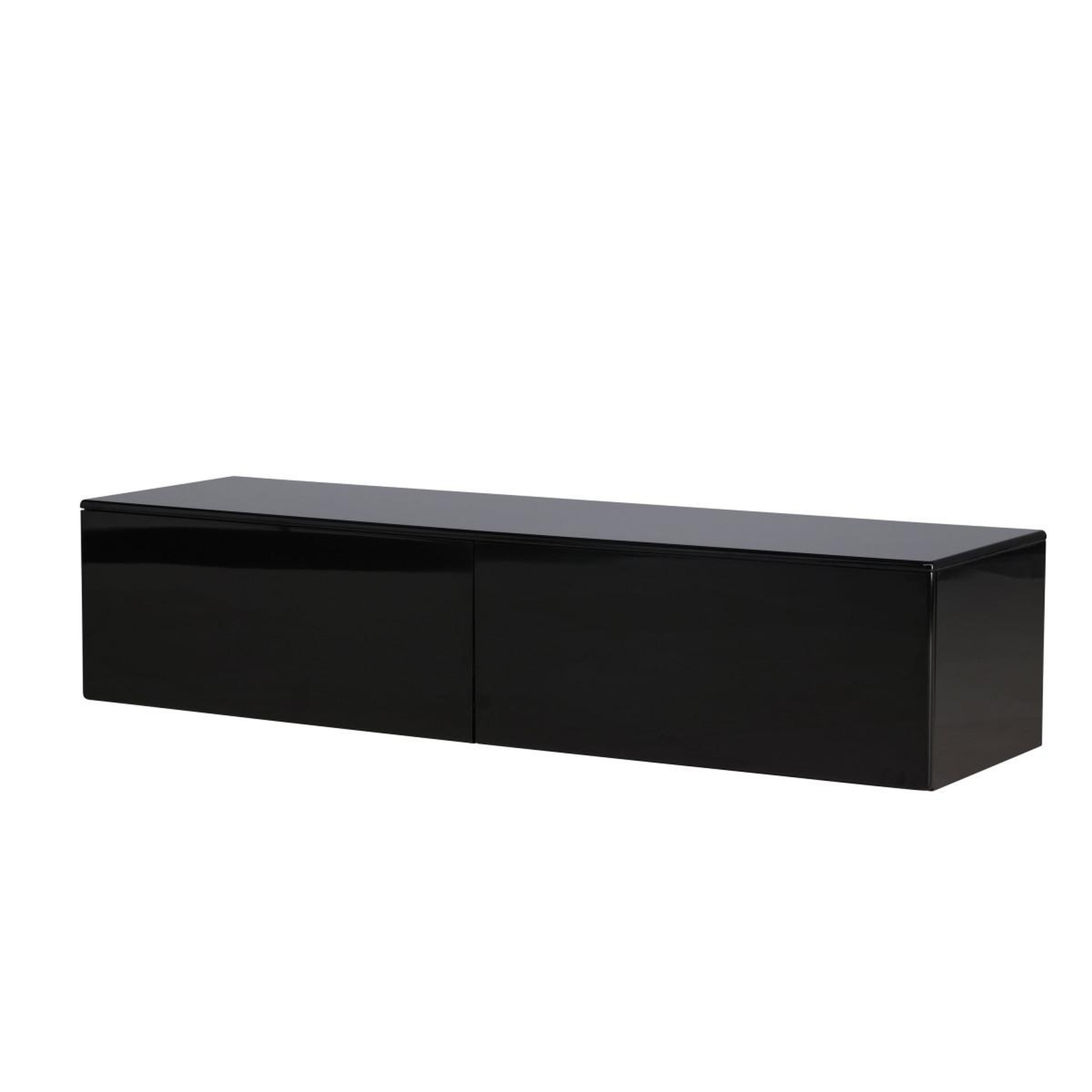 Voir la diapositive 5 : Paris Prix Meuble tv 2 tiroirs  fristad  160cm noir