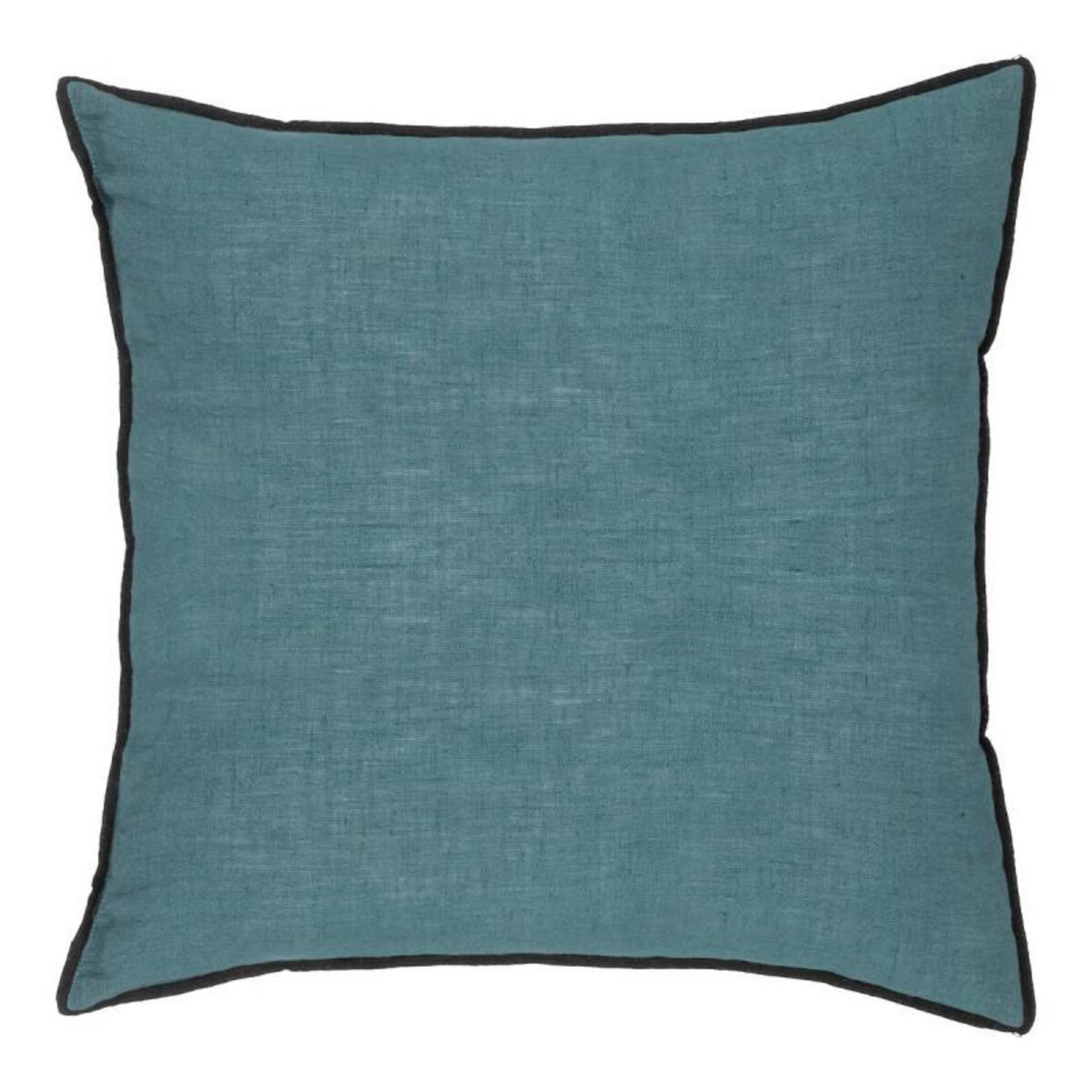 ATMOSPHERA Coussin Coton et Lin déhoussable  Linah  45 x 45 cm  Atmosphera