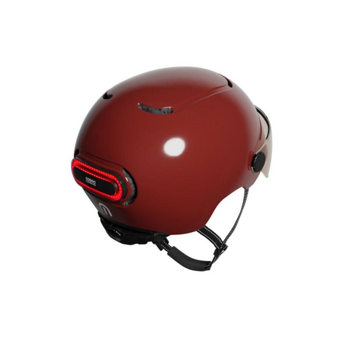 COSMO CONNECTED Casque vélo Cosmo Connected Fusion Rubis Brillant