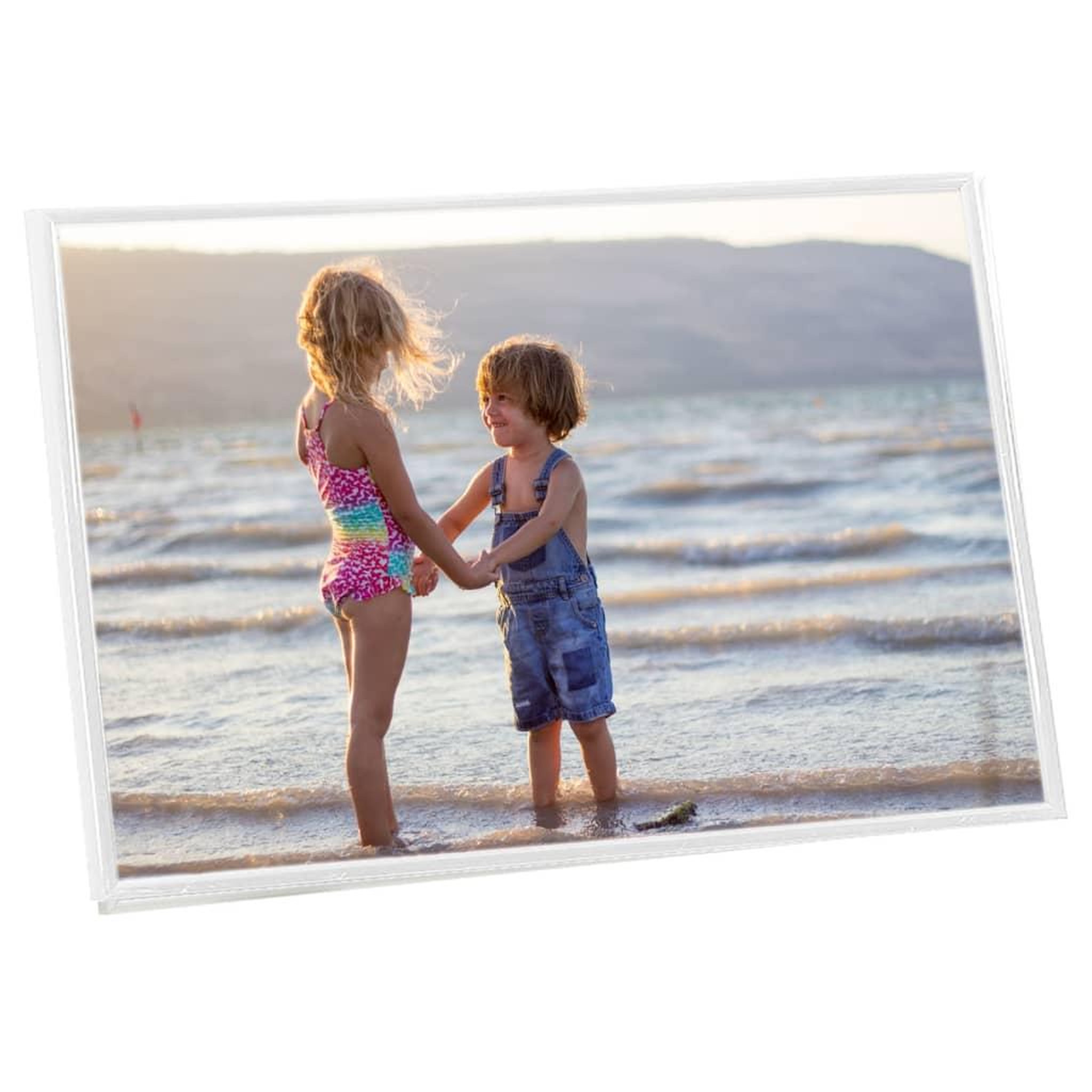 Voir la diapositive 4 : VIDAXL Collage de cadres photo 5 pcs de mur table Blanc 70x90 cm MDF