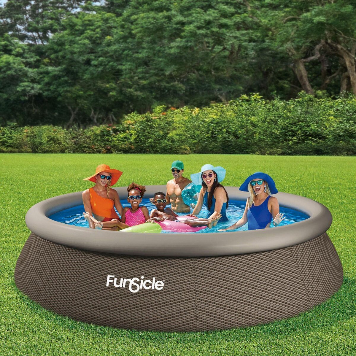 FUNSICLE Piscine autostable Funsicle QuickSet Designer™ Pool  Ø3,66m x h 76cm