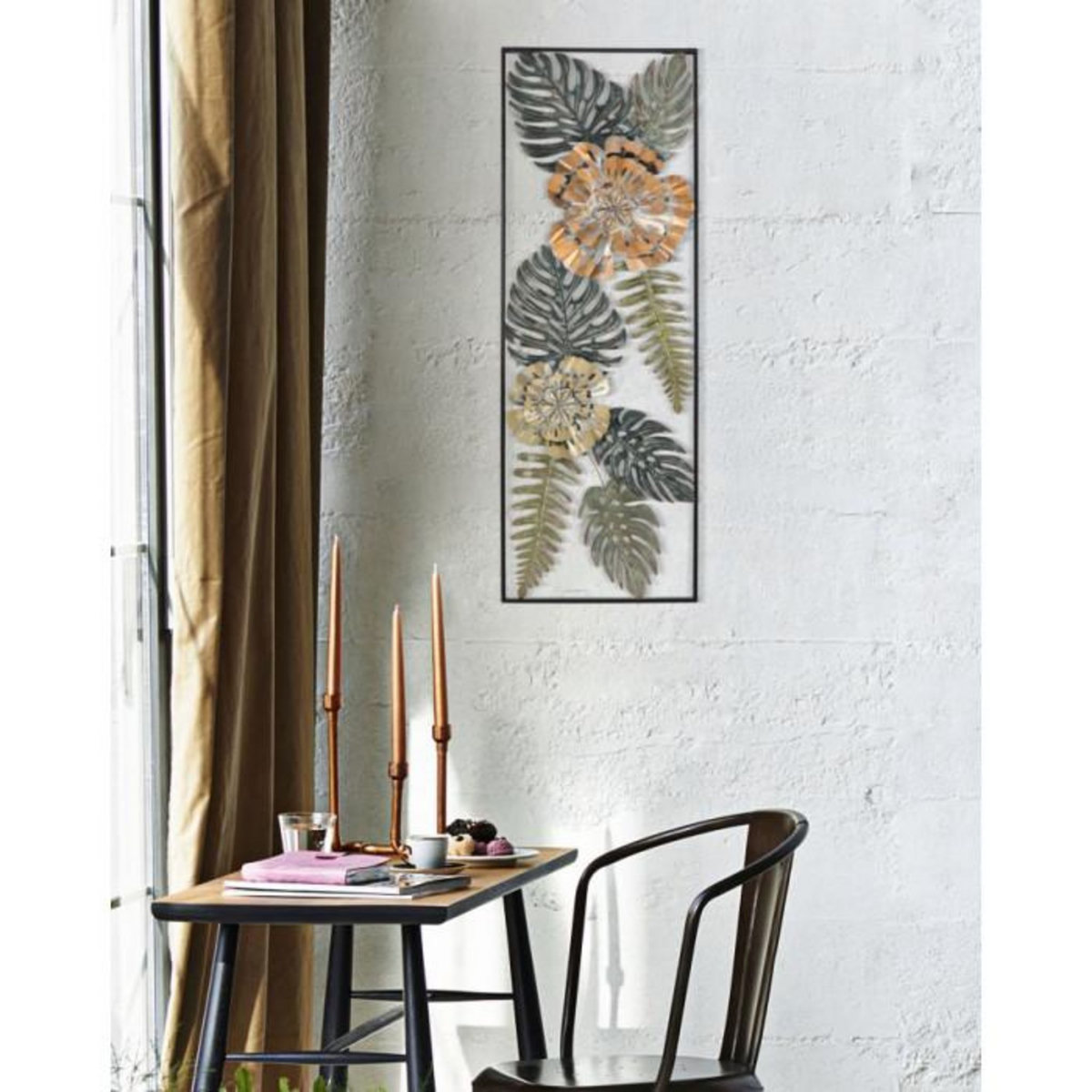 Paris Prix Décoration Murale Encadrée en Métal  Too  88cm Multicolore