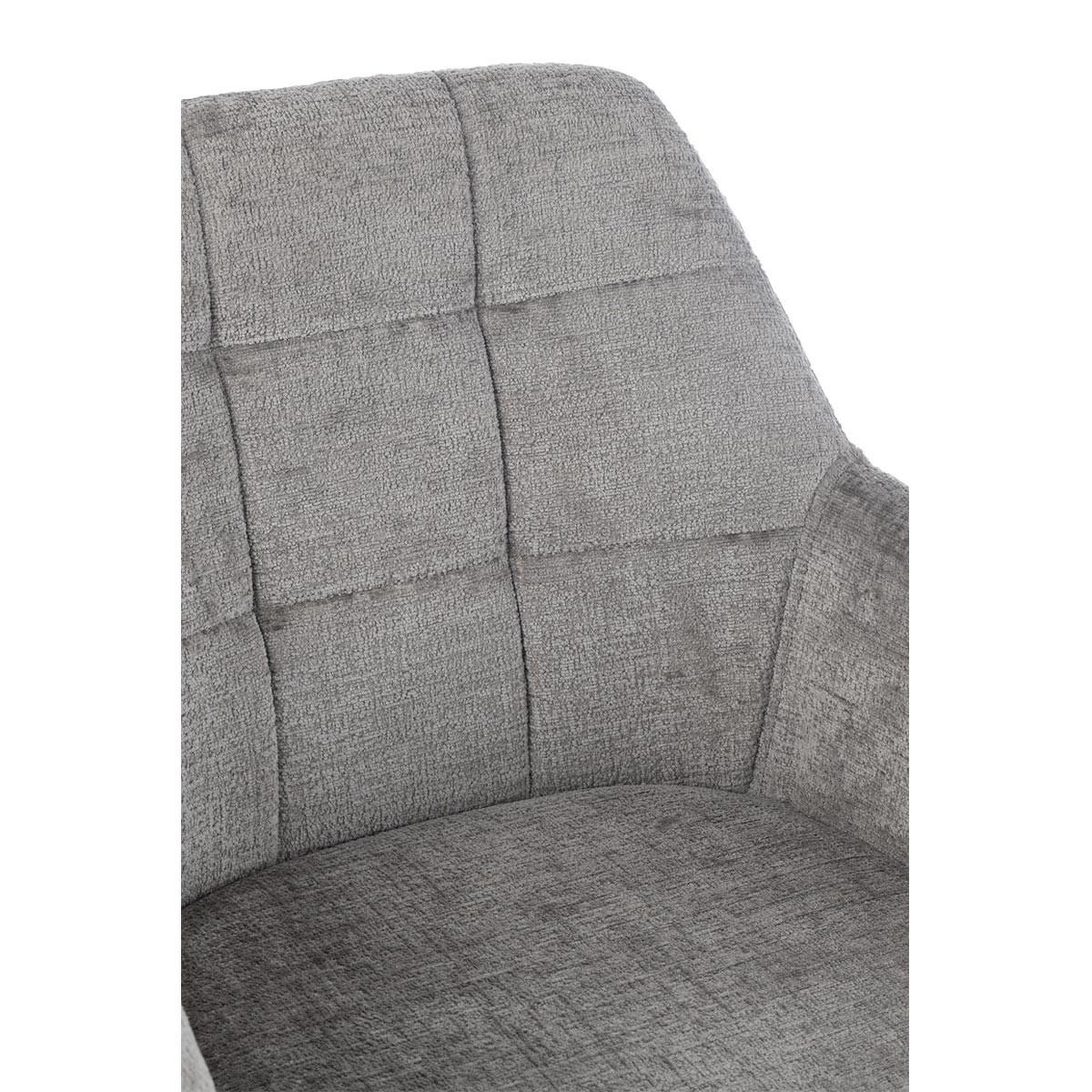 Voir la diapositive 5 : J-LINE Chaise design  louna  85cm gris