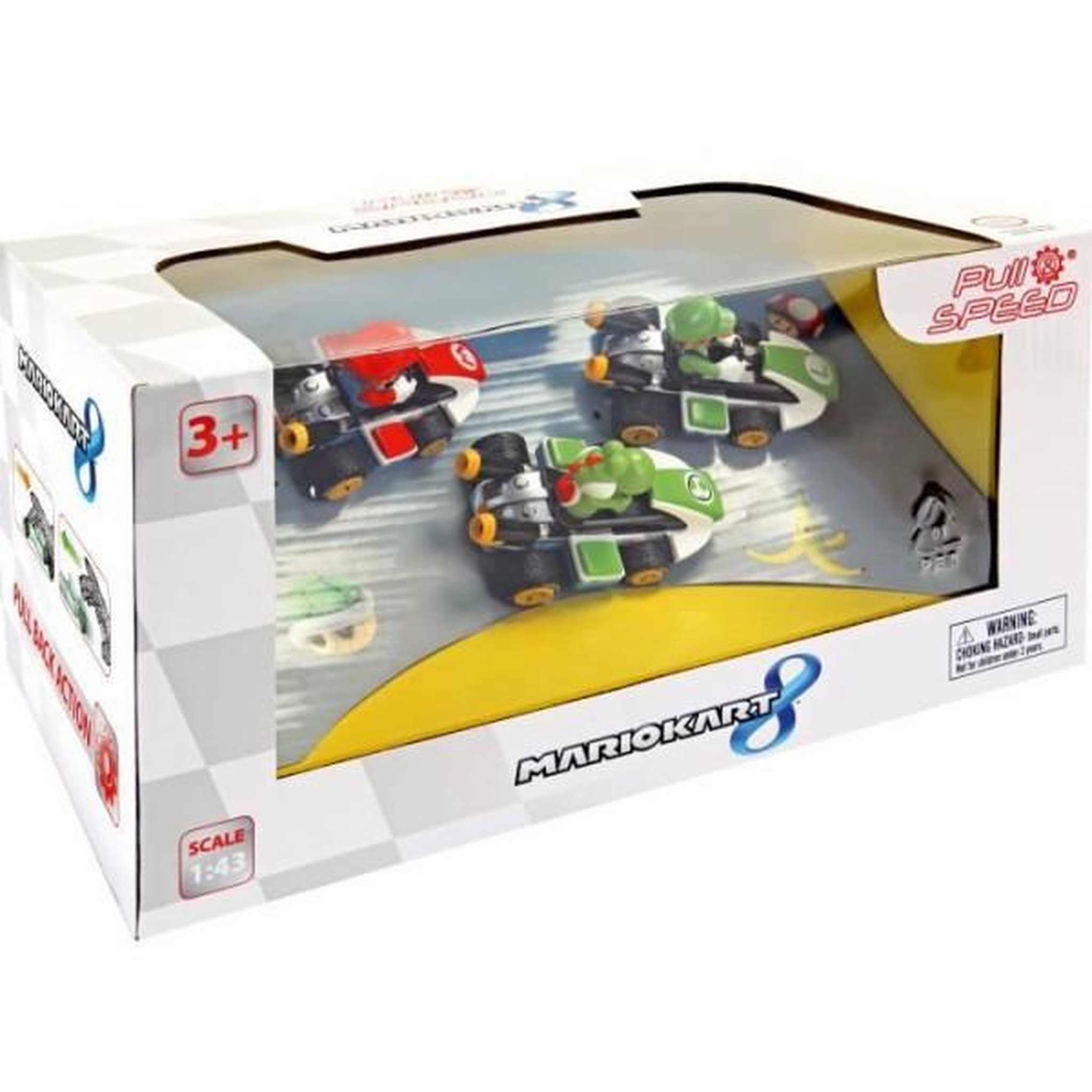 Voir la diapositive 2 : Carrera Pack 3 voitures Carrera Mario Kart 8