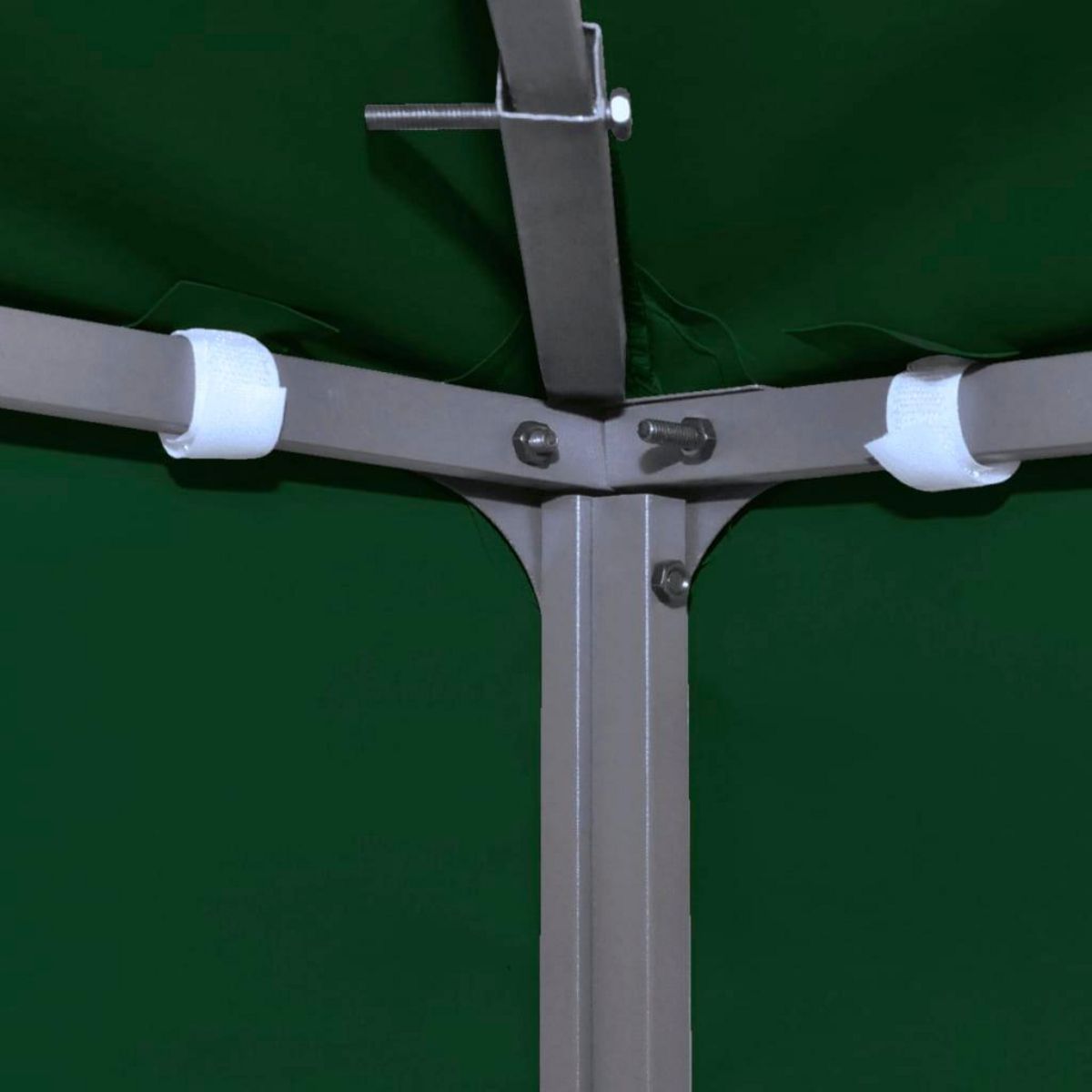 VIDAXL Recouvrement de remplacement d'auvent 310 g/m^2 3 x 3 m Vert