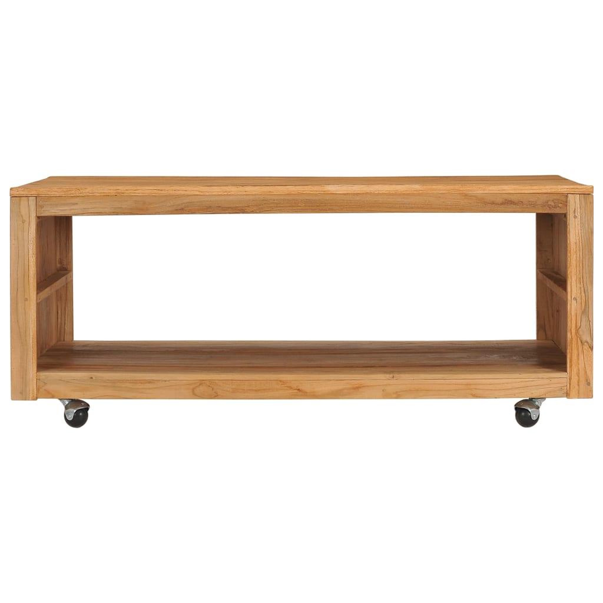 Voir la diapositive 2 : VIDAXL Table basse 110x60x40 cm bois de teck massif