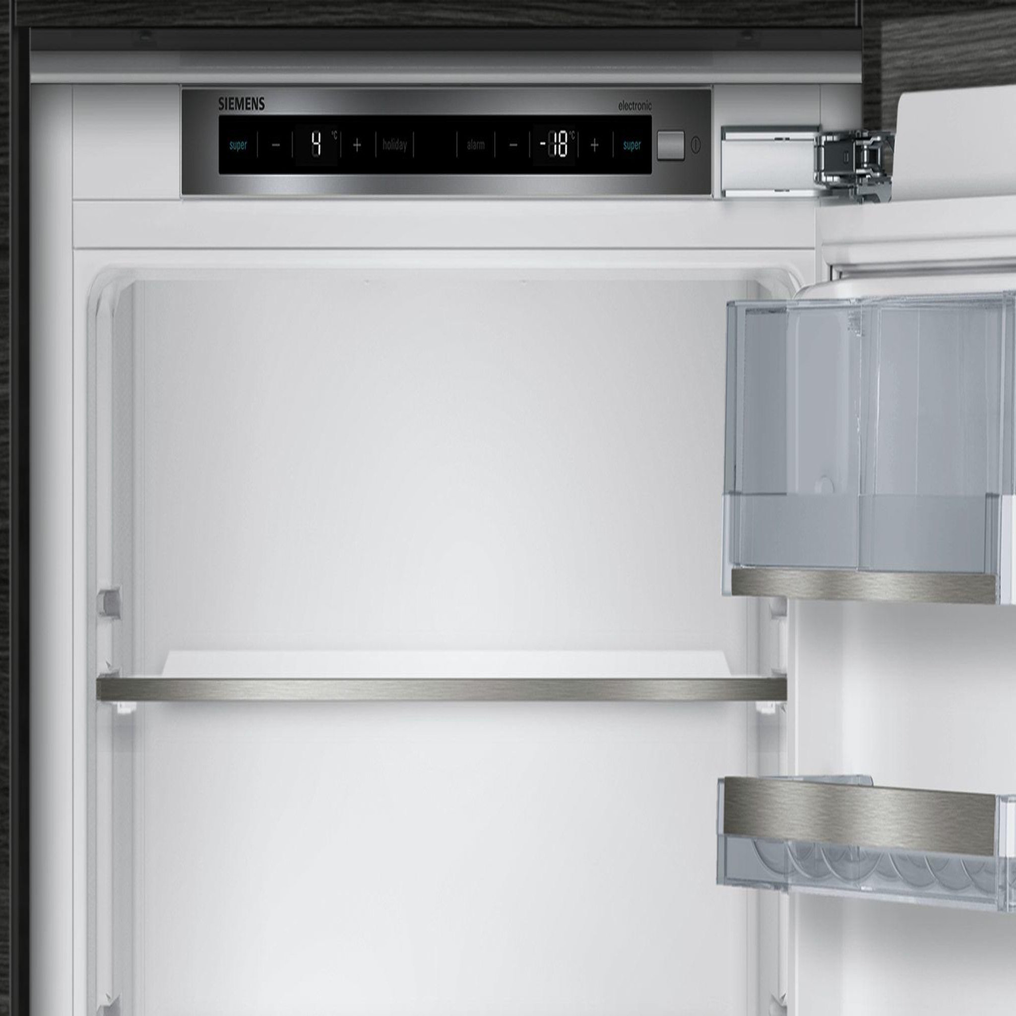 Voir la diapositive 4 : Siemens Réfrigérateur combiné intégrable à pantographe 266l - ki86sade0