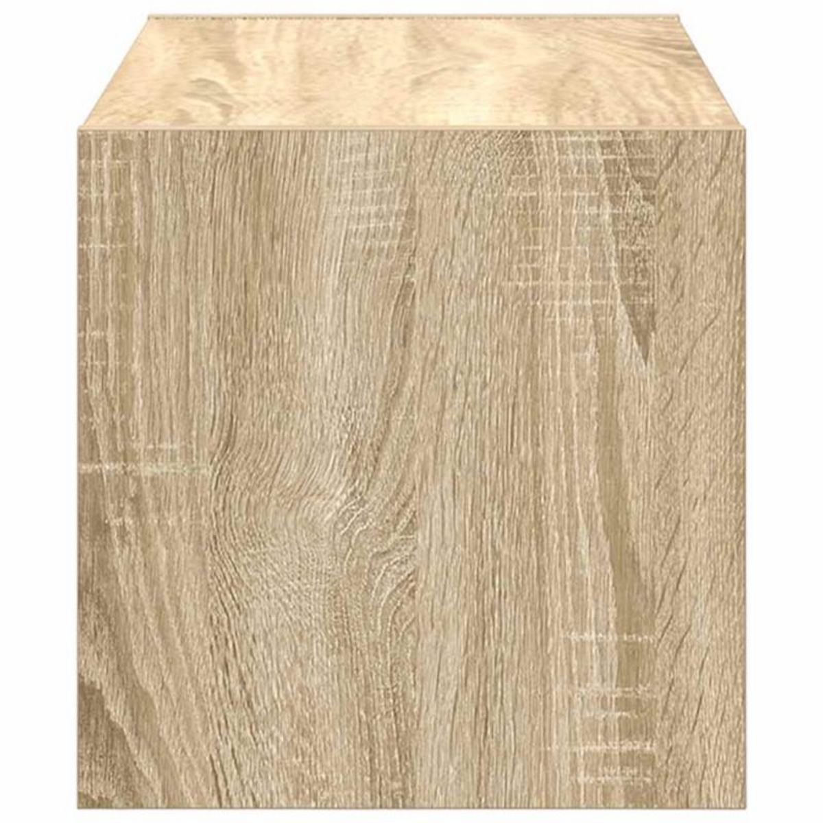 VIDAXL Étagère à chaussures empilable chêne sonoma 60x30x30,5 cm