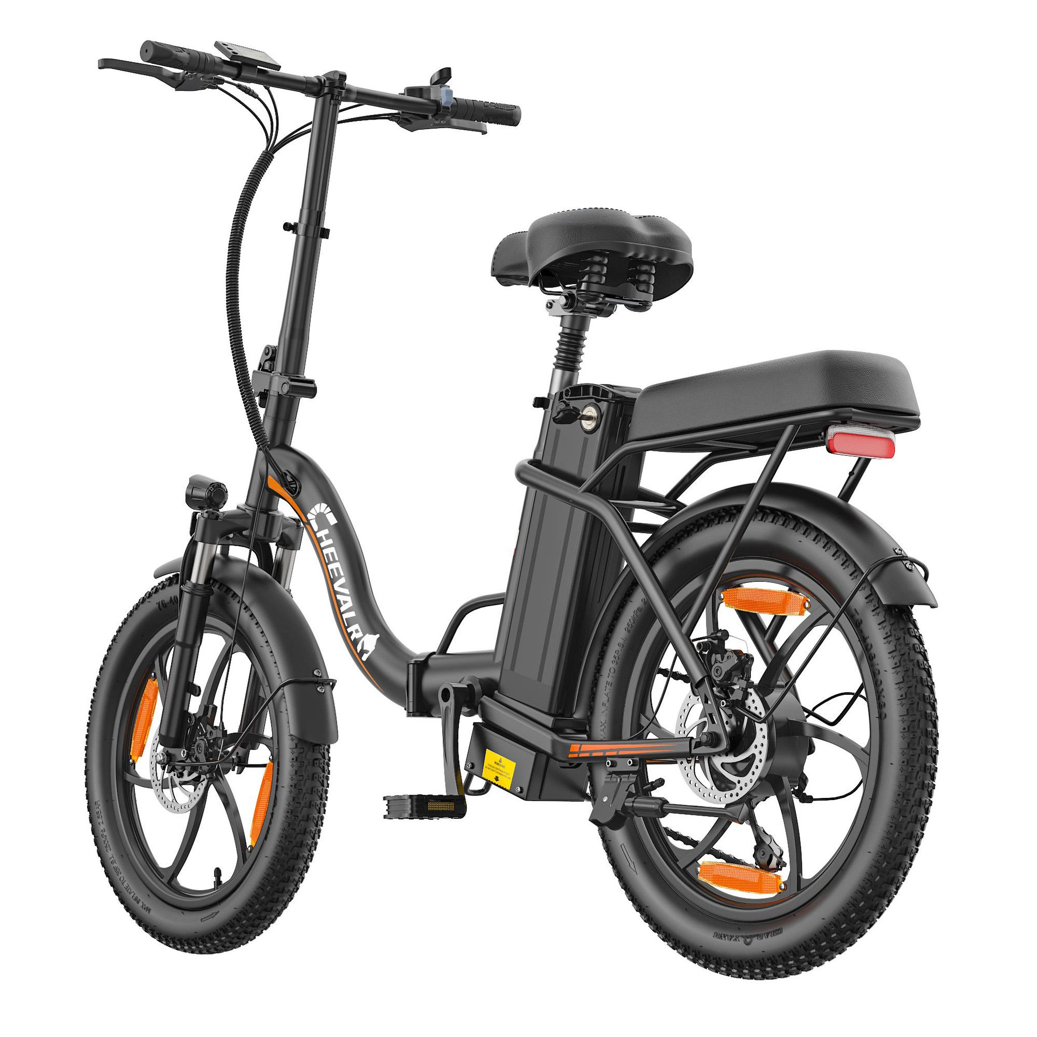 Voir la diapositive 4 : CHEEVALRY Vélo électrique pliant CHEEVALRY C16-1