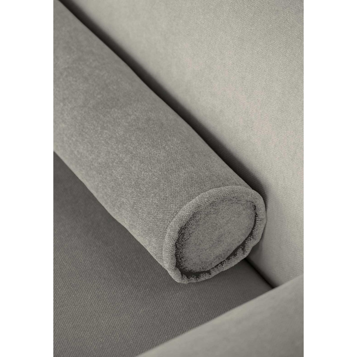 BEST MOBILIER Felix - module d'assise méridienne droit en tissu texturé