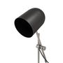 Voir la diapositive 2 : Paris Prix Lampe à Poser Industriel  Celeste  54cm Noir & Argent