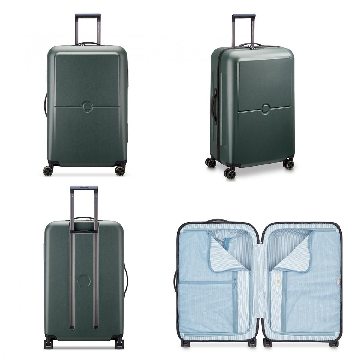 Delsey Valise rigide ultra-légère Turenne 2.0 TSA polycarbonate 75cm