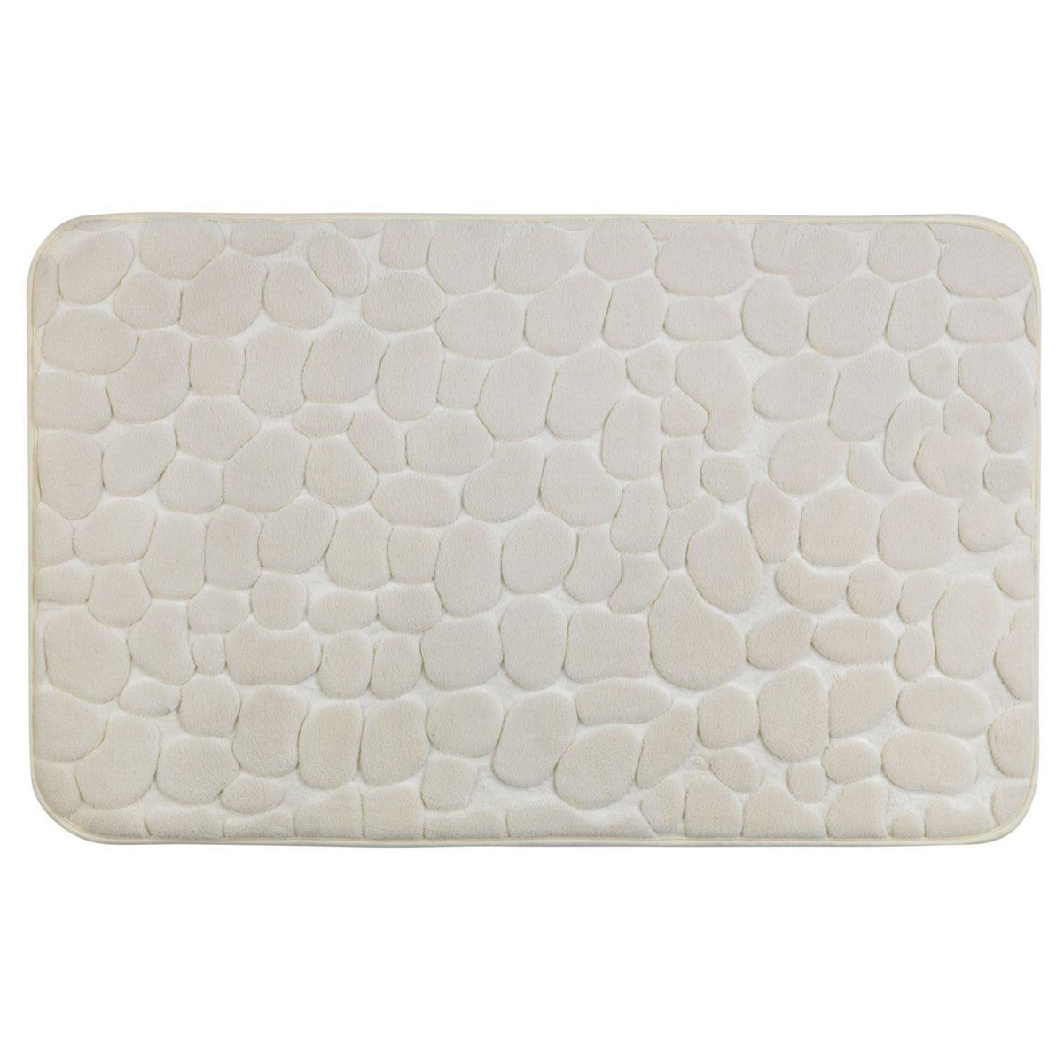 Wenko Tapis de salle de bain Pebbles - Mémoire de forme