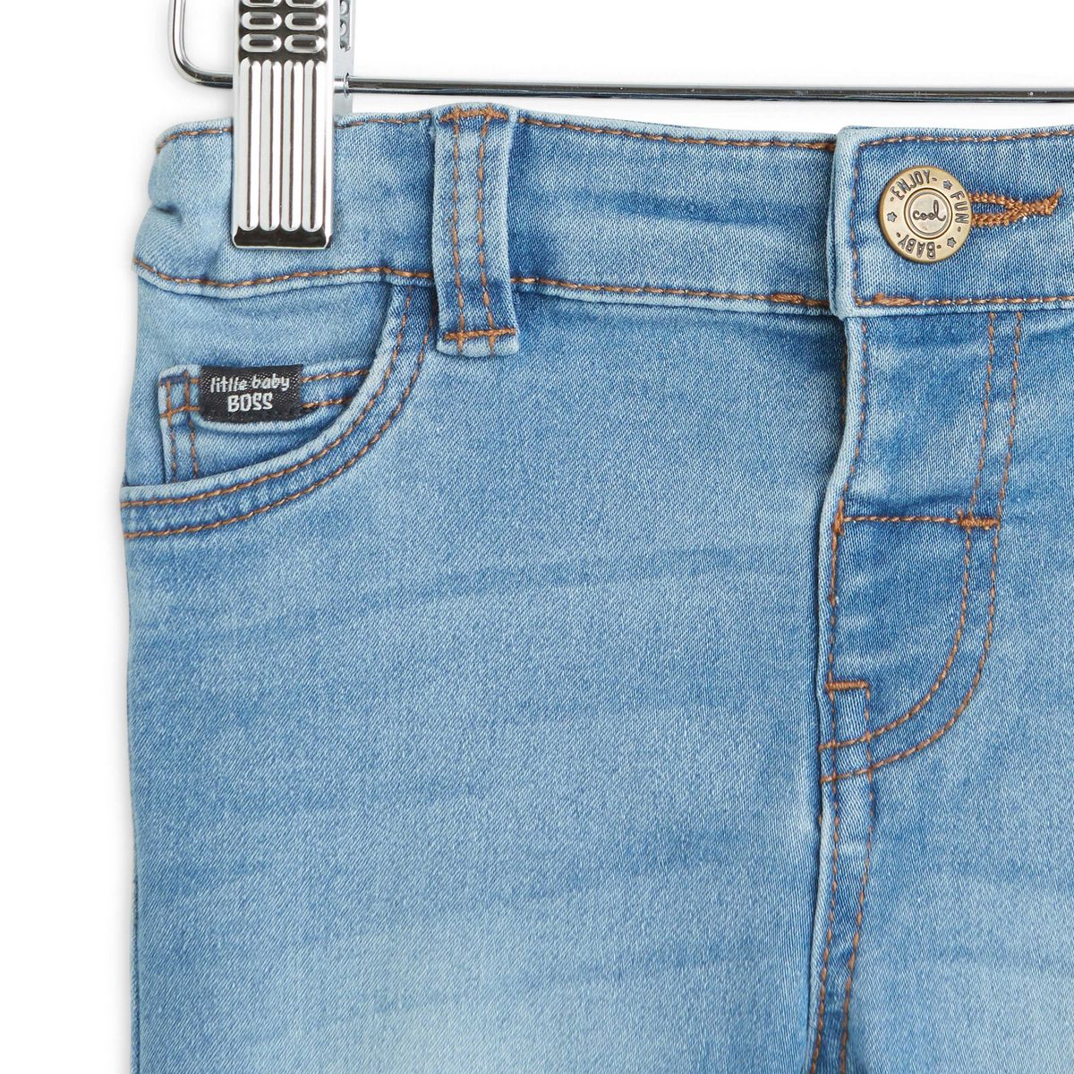 IN EXTENSO Bermuda en jean bébé garçon   