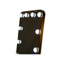 Voir la diapositive 4 : Paris Prix Miroir sur Pied LED  Hollywood  160cm Or