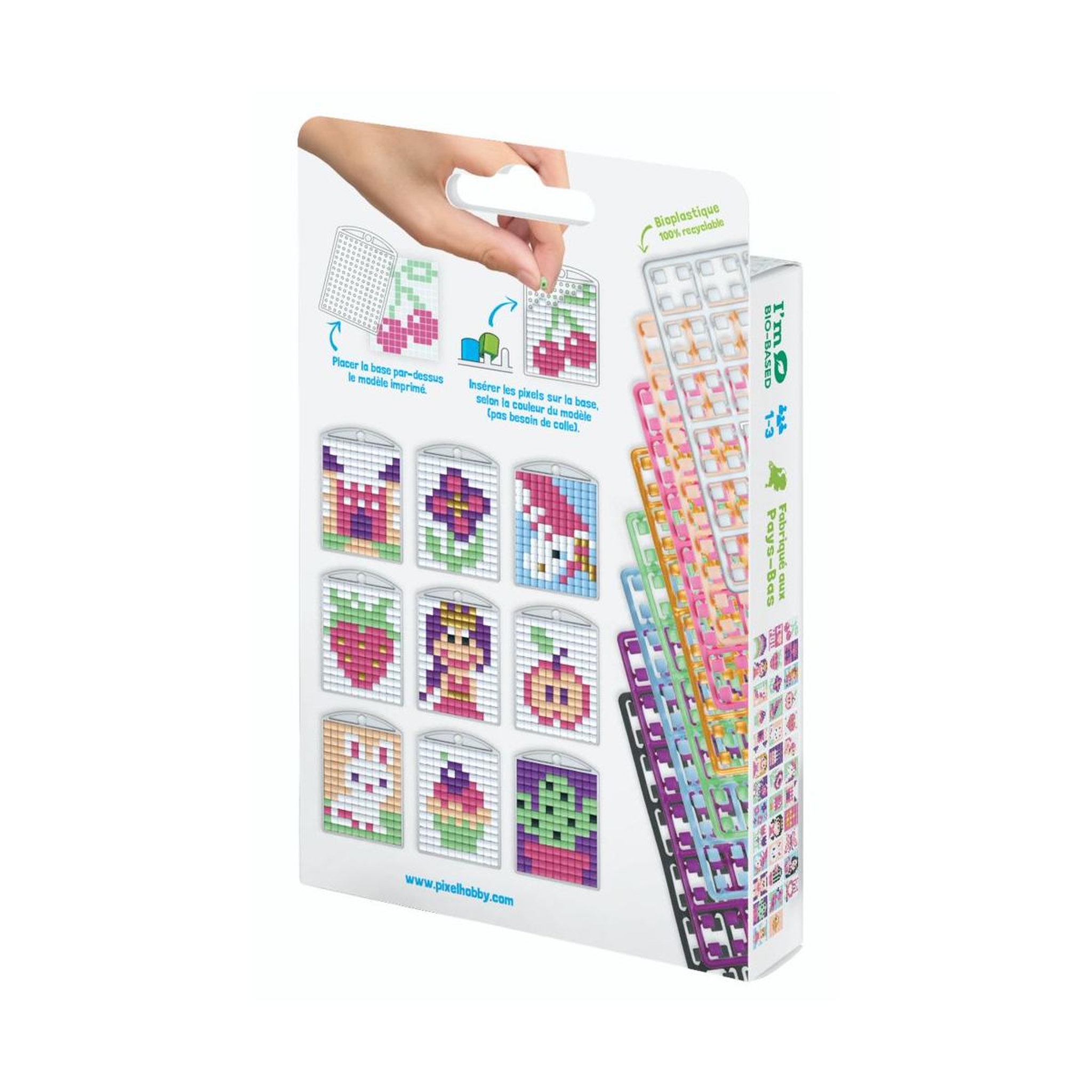 Voir la diapositive 2 : Oz International Pixel kit 3 portes clés 38 modèle Girly