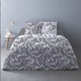 Voir la diapositive 1 : Dourev Housse de couette 240x220 Yuka gris + 2 taies