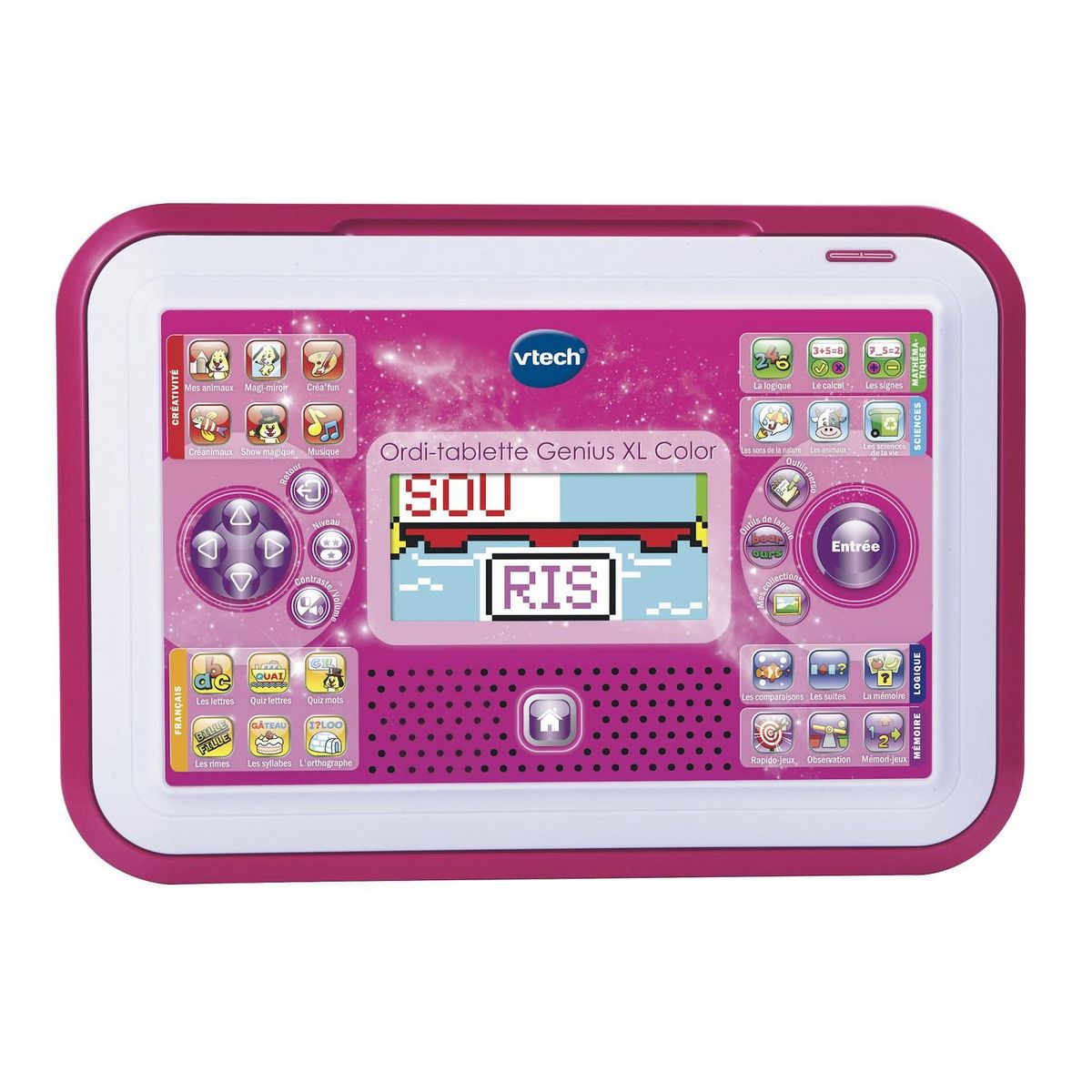 VTECH Ordi-Tablette Genius XL Color Rose