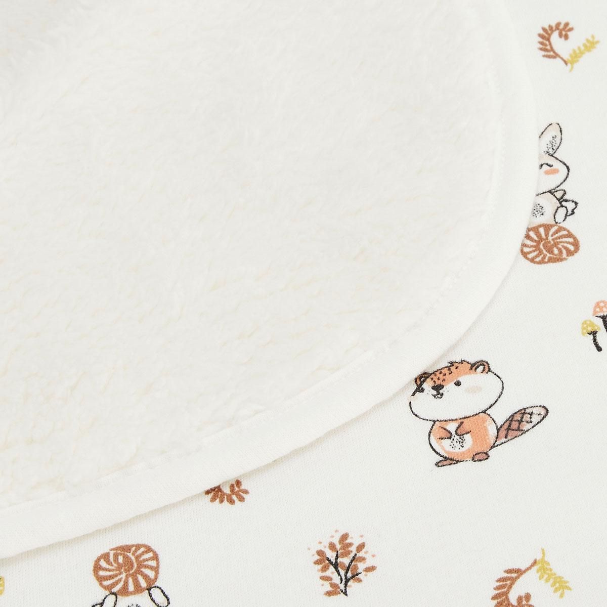 Petit Béguin Couverture bébé Chou lapinou