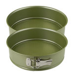 ZENKER Ensemble de 2 Moules à manqué à charnière 26 cm Zenker Green Vision