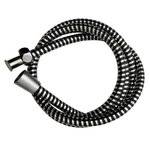 Paris Prix Flexible de Douche en PVC  Hydro  2m Noir