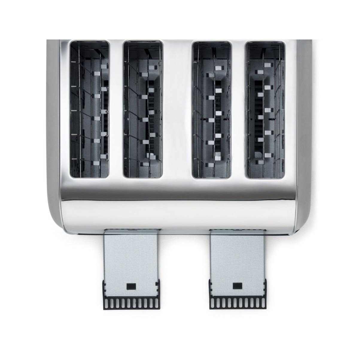 LIVOO Grille-pains 4 fentes 1700w gris - DOD197