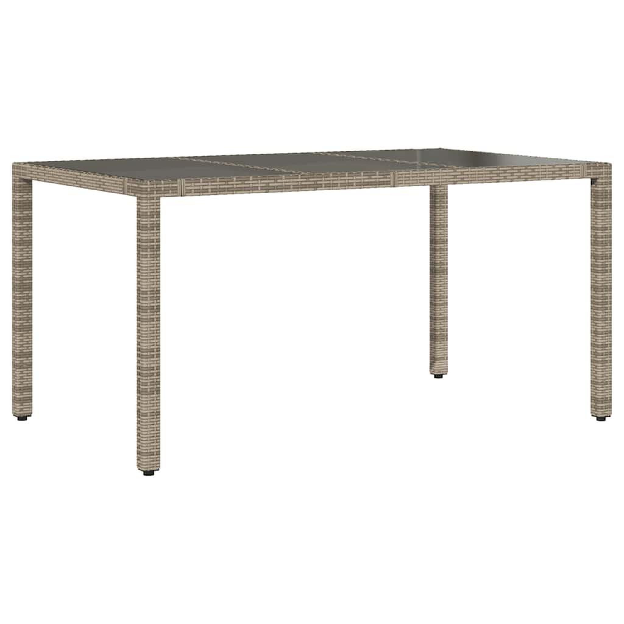 Voir la diapositive 4 : VIDAXL Ensemble de bistro de jardin 9 pcs coussins gris poly rotin