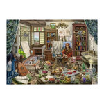 RAVENSBURGER Escape Puzzle 759 pièces – Atelier d’artiste – Jeu d’énigmes et d’aventure – Dès 14 ans – Ravensburger