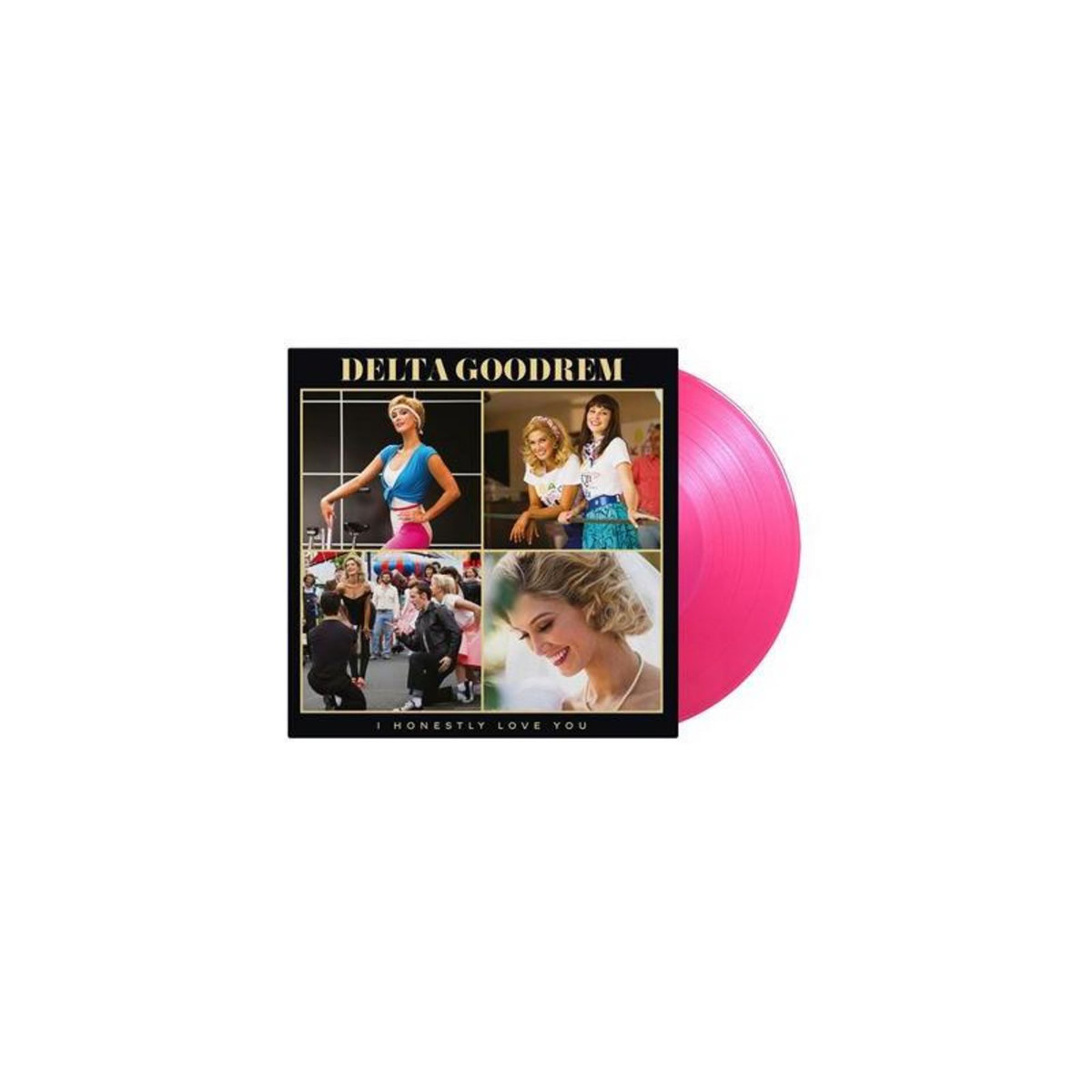 I Honestly Love You Vinyle Magenta Translucide