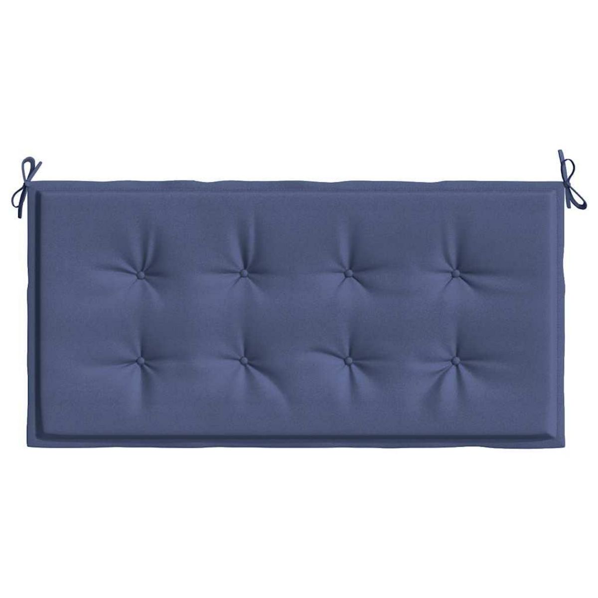 VIDAXL Coussin de banc de jardin bleu marine 100x50x3 cm tissu oxford
