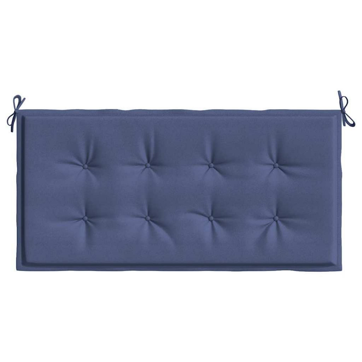 VIDAXL Coussin de banc de jardin bleu marine 100x50x3 cm tissu oxford