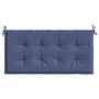 Voir la diapositive 4 : VIDAXL Coussin de banc de jardin bleu marine 100x50x3 cm tissu oxford