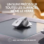 Voir la diapositive 3 : Logitech Souris sans fil rechargeable Mx Master 3s pour Mac Gris Pale