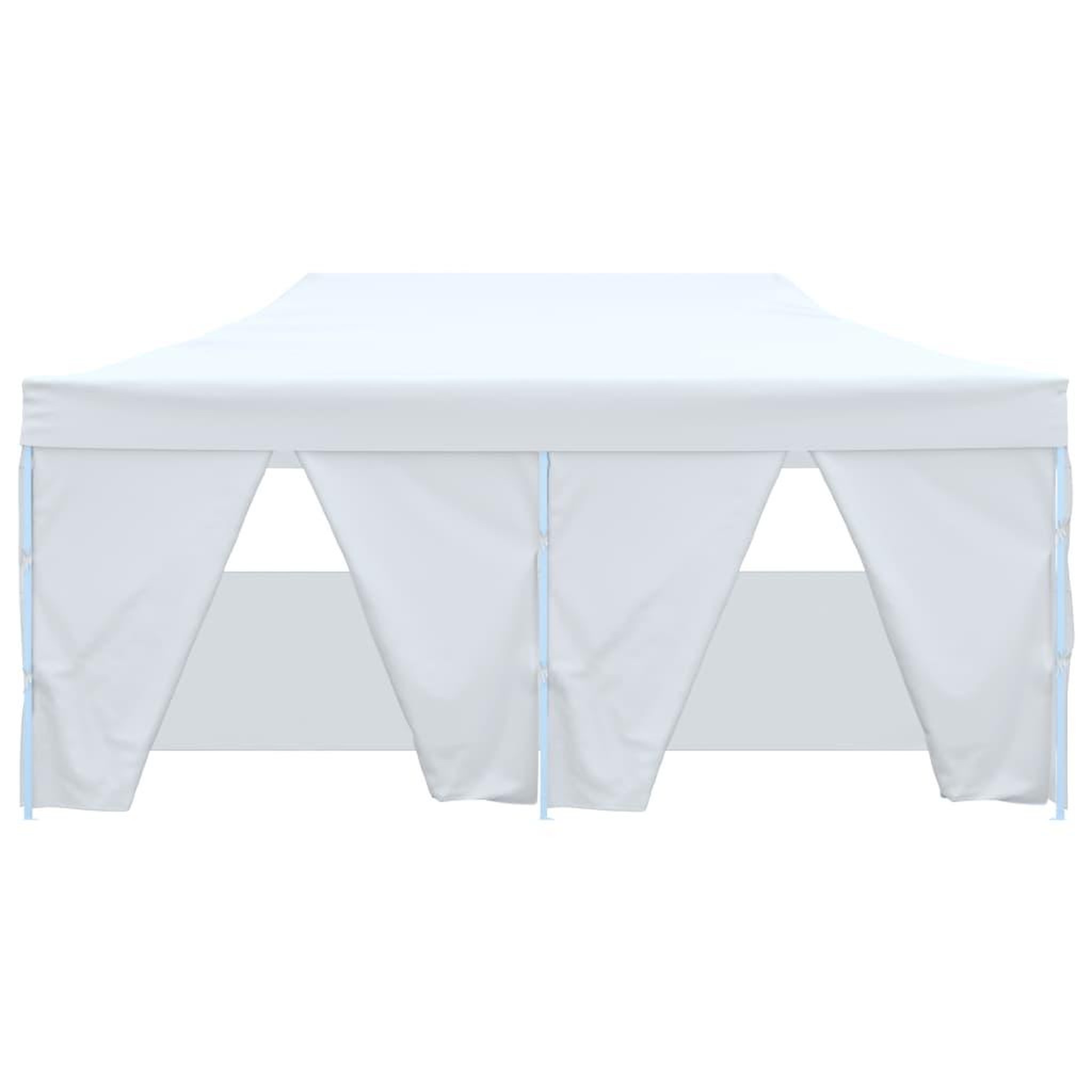 Voir la diapositive 3 : VIDAXL Tente de reception pliable avec 4 parois 3x6 m Acier Blanc