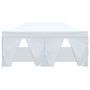 Voir la diapositive 3 : VIDAXL Tente de reception pliable avec 4 parois 3x6 m Acier Blanc