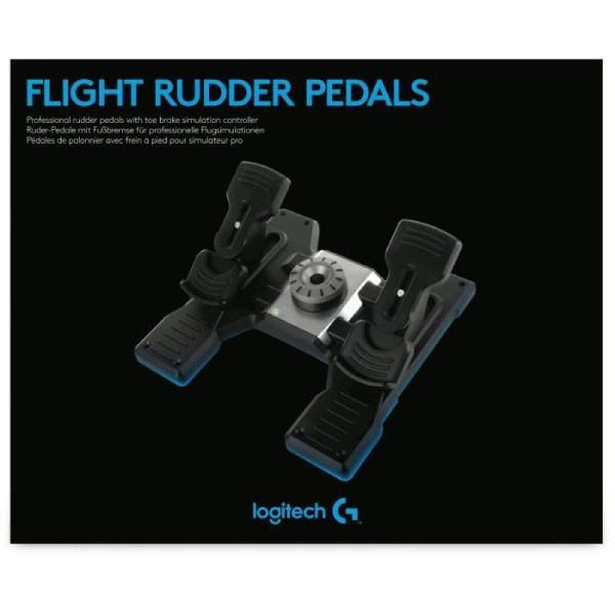Voir la diapositive 5 : Logitech Pédalier - Saitek by Logitech - Pro Flight Rudder Pedals